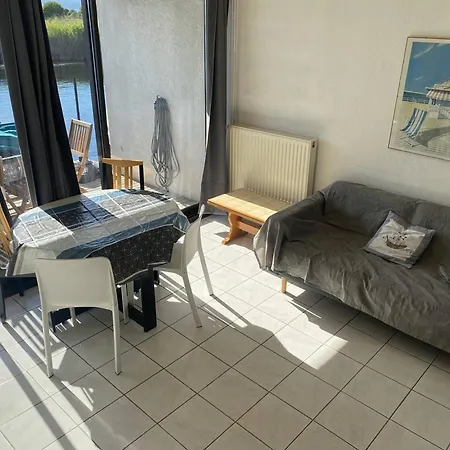 T4 Vue Avec Ponton Prive Au Barcares - Fr-1-782-80 Le Barcarès